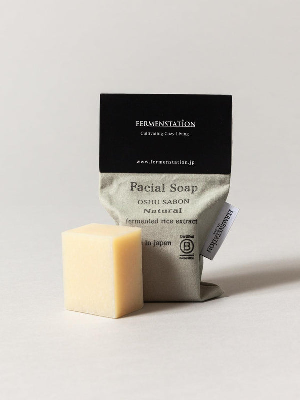 Fermenstation Facial Soap, Natural