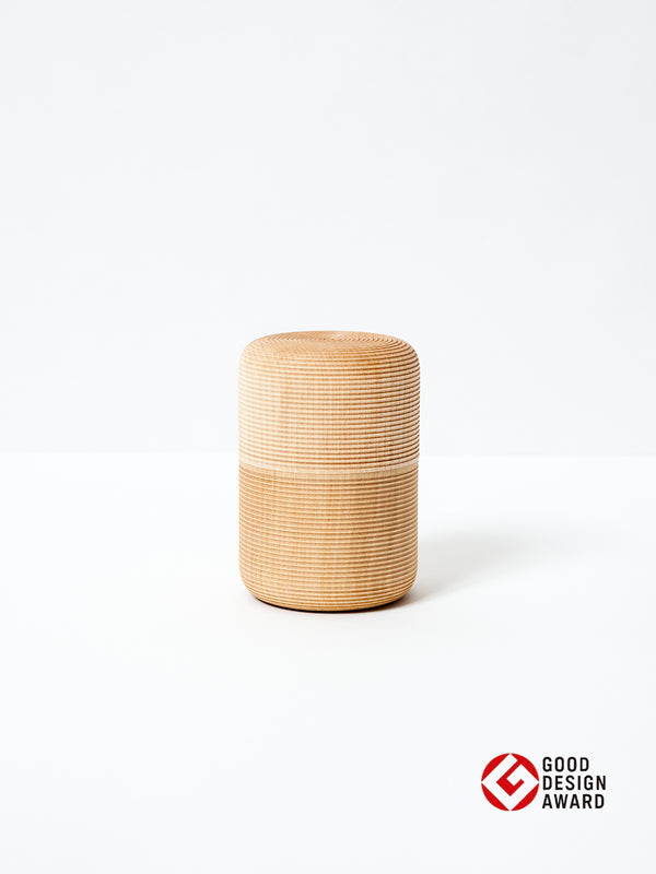Karmi Tea Canister - Tawara, Natural