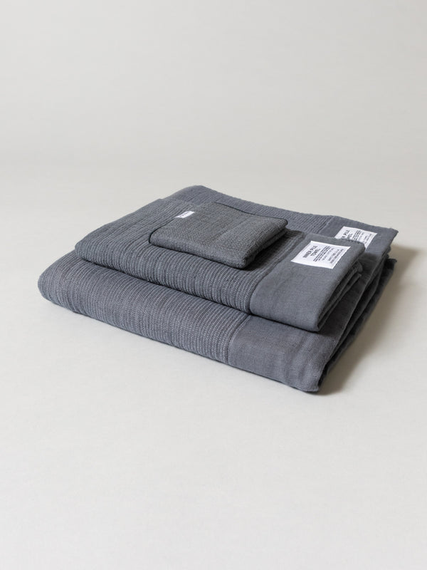 Inner Pile Towel, Charcoal