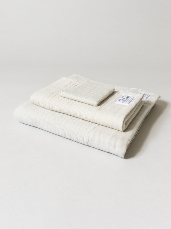 Inner Pile Towel, Ivory