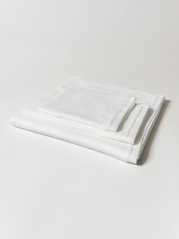 Gauze Towel, White