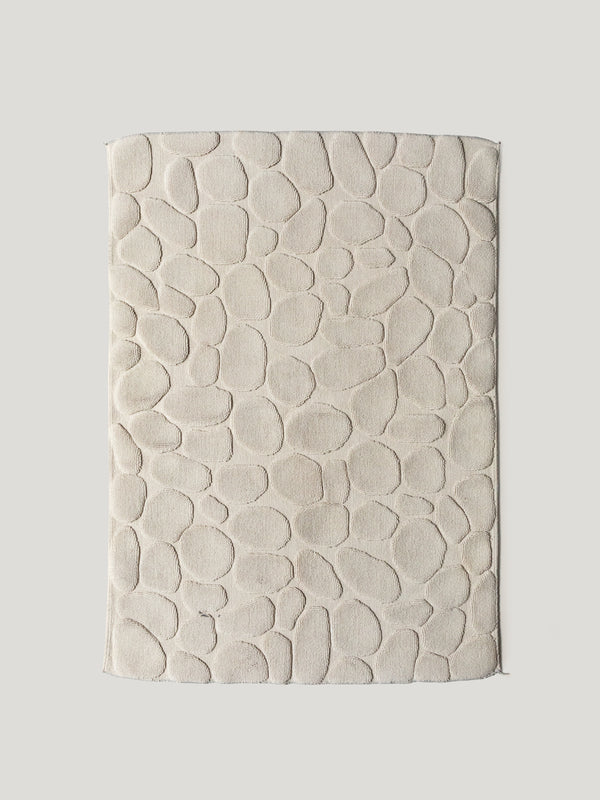 Ishikoro Pebble Bath Mat, Light Grey
