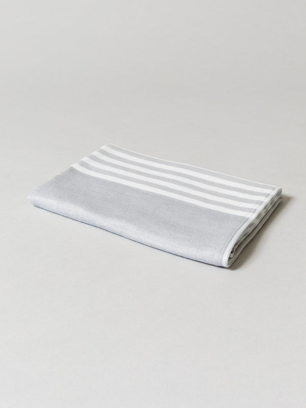 Square Towel, Light Grey