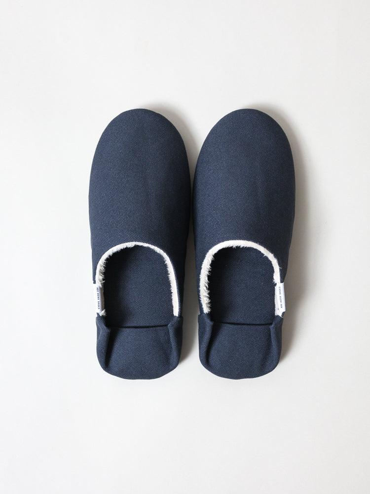 Morihata International Lana Cotton Slippers ABE Canvas Home Shoes
