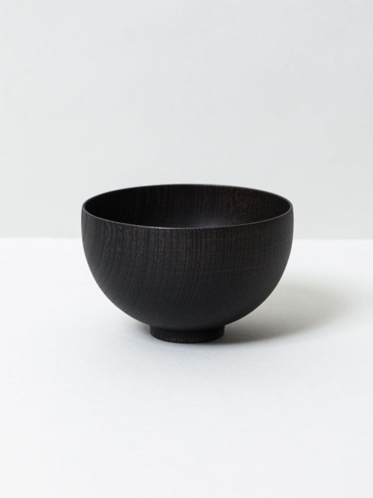 Tsumugi Wooden Bowl - Sensai, Black