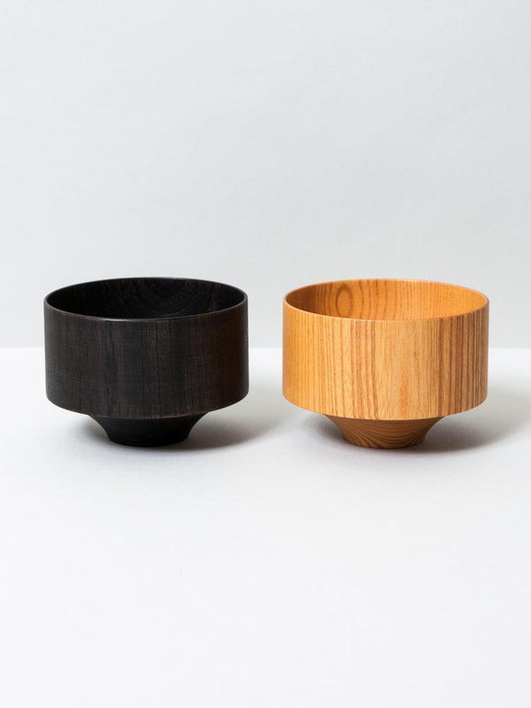 Tsumugi Wooden Bowl - Tsubo, Natural