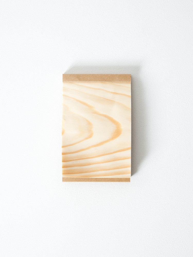 Kizara Wood Sheet Memo Pad - Medium - MORIHATA