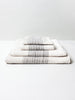 Flax Line Organics Towel, Brown-Beige - MORIHATA