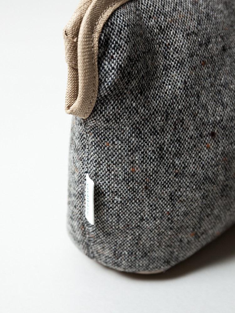Sasawashi Wool Room Boots, Grey - MORIHATA