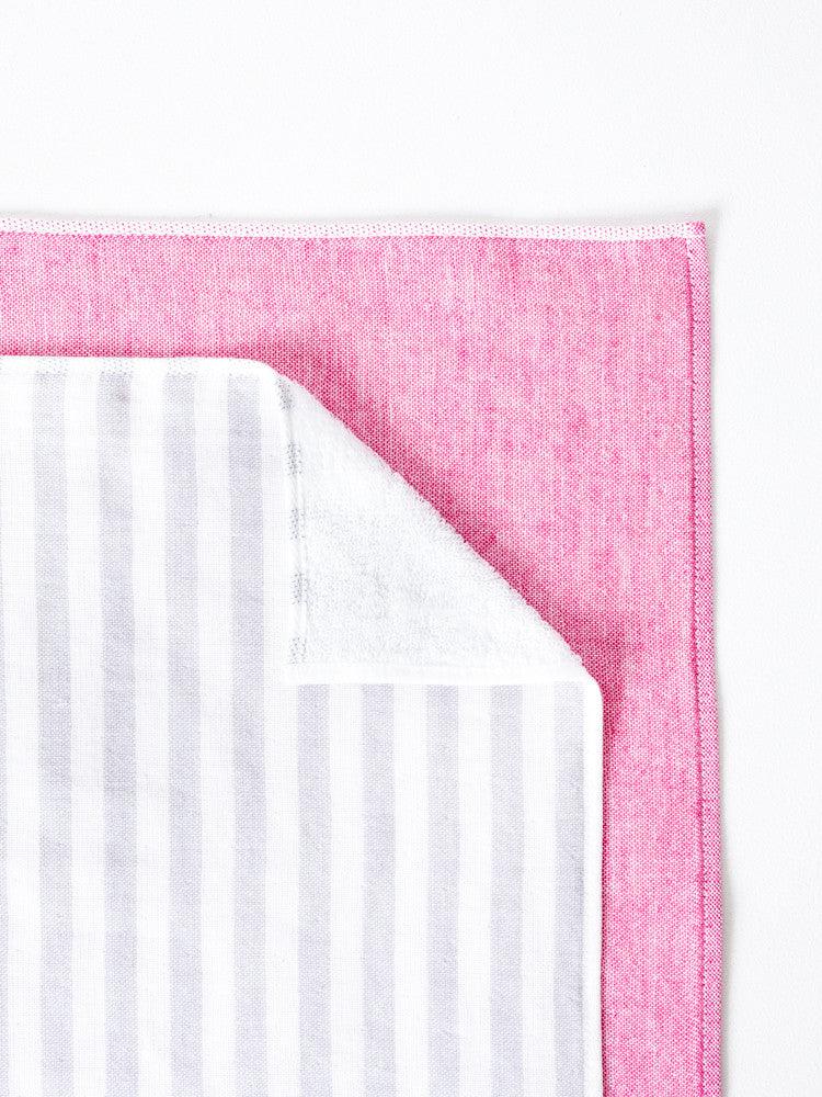 Square Towel, Pink | MORIHATA