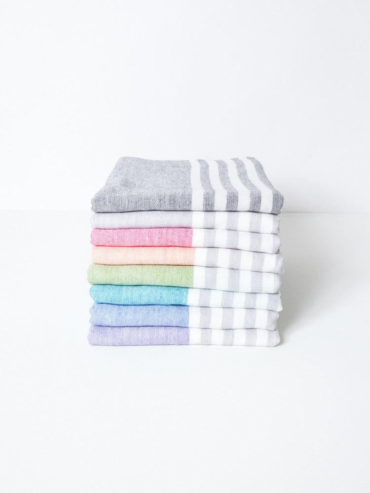 Square Towel, Light Grey - MORIHATA