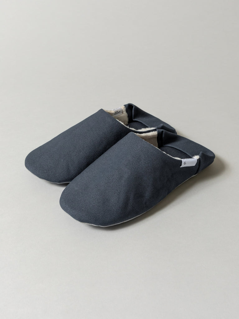 ABE Canvas Home Shoes - Lined, Grey