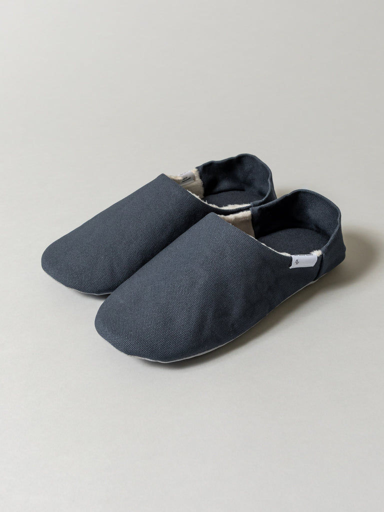 ABE Canvas Home Shoes - Lined, Grey