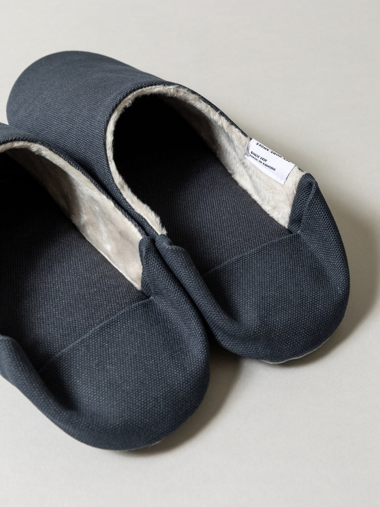 ABE Canvas Home Shoes - Lined, Grey