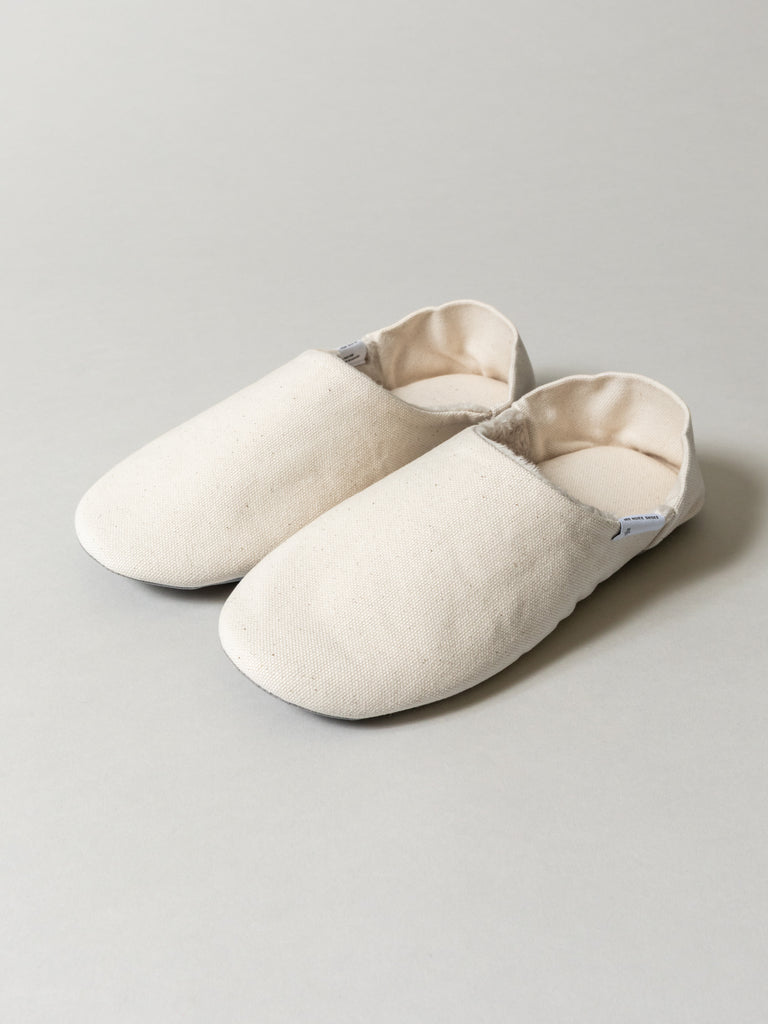 ABE Canvas Home Shoes - Lined, Natural