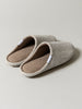 Shetland Wool Lined Home Shoes, Beige