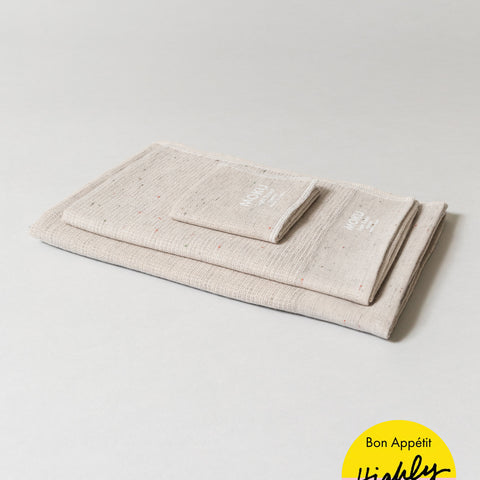 Moku Light Towel, Almond