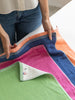 Two-Tone Chambray Towel, Blue 2