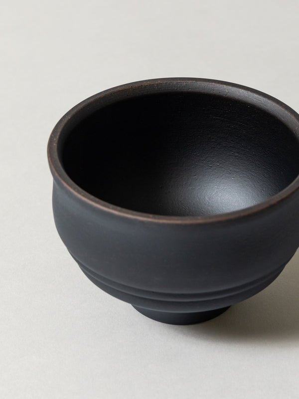 Mirai Wood Bowl - 02 (Black)