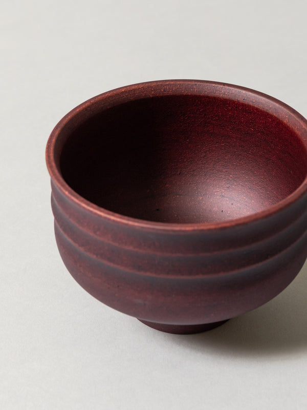 Mirai Wood Bowl - 03 (Red)