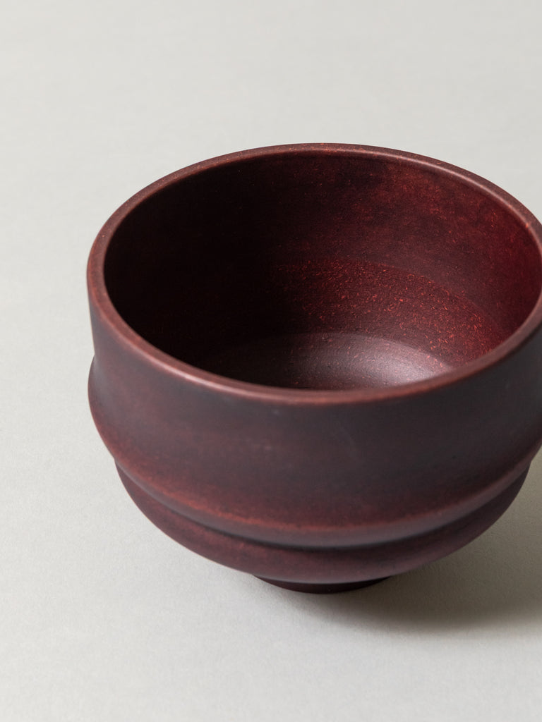 Mirai Wood Bowl - 04 (Red)