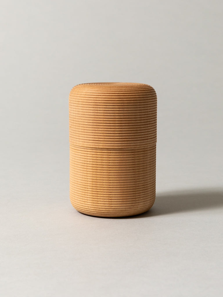 Karmi Tea Canister - Tawara, Natural