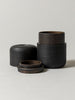 Karmi Tea Canister - Tawara, Black