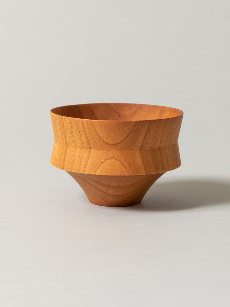 Tsumugi Wooden Bowl - Kine, Natural