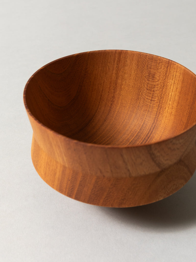 Tsumugi Wooden Bowl - Kine, Natural