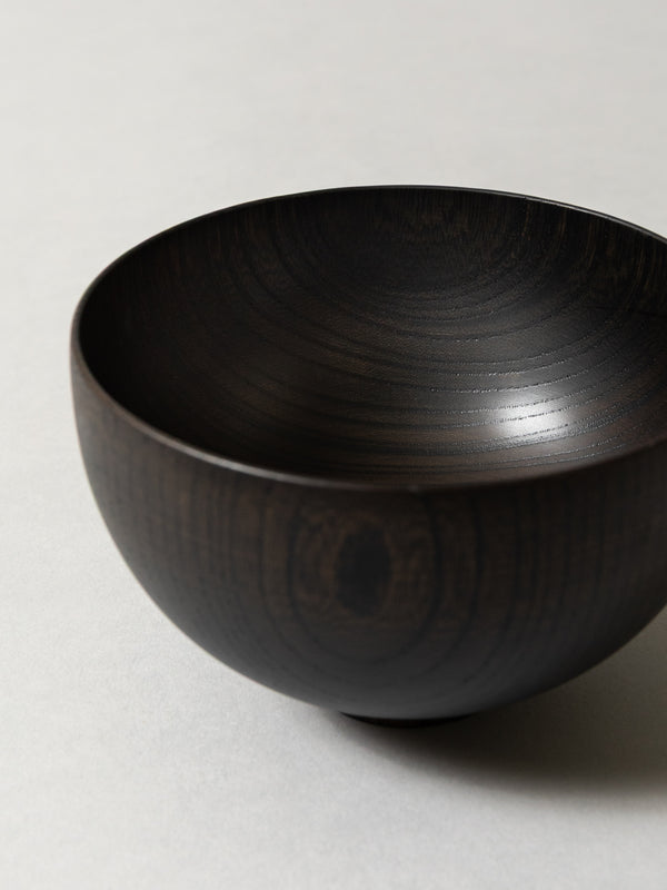 Tsumugi Wooden Bowl - Sensai, Black