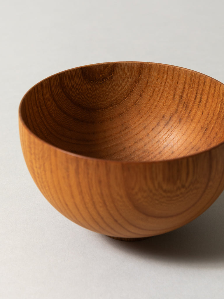 Tsumugi Wooden Bowl - Sensai, Natural