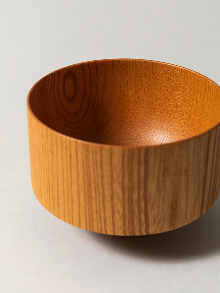 Tsumugi Wooden Bowl - Tsubo, Natural