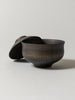 Tsumugi Wooden Bowl with Lid - Chidori, Black