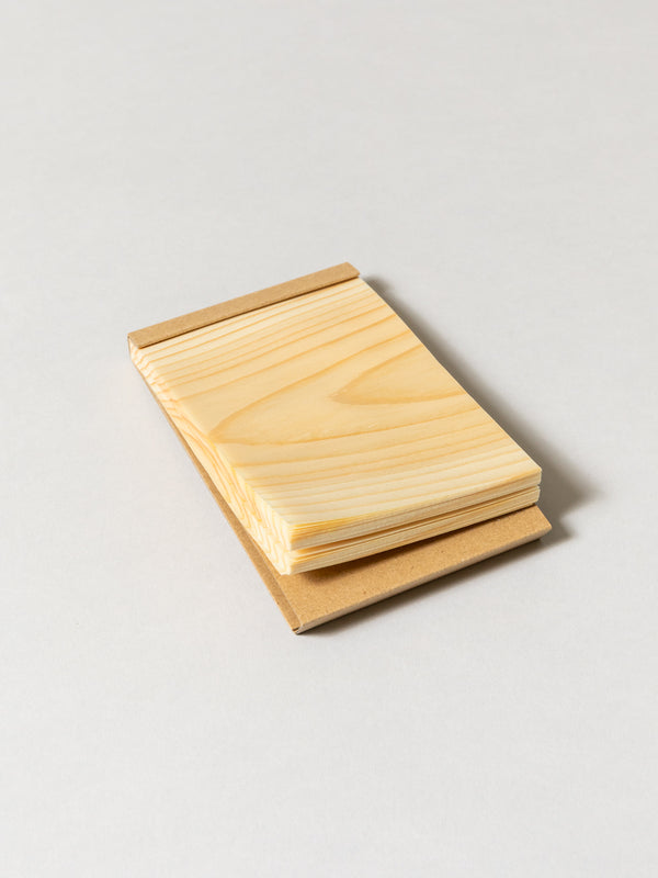 Kizara Wood Sheet Memo Pad - Medium