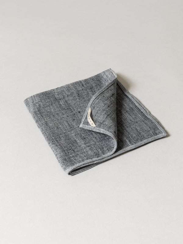 Cotton Linen Kitchen Towel, Charcoal