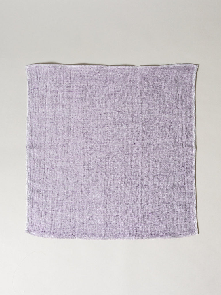 Cotton Linen Kitchen Towel, Purple