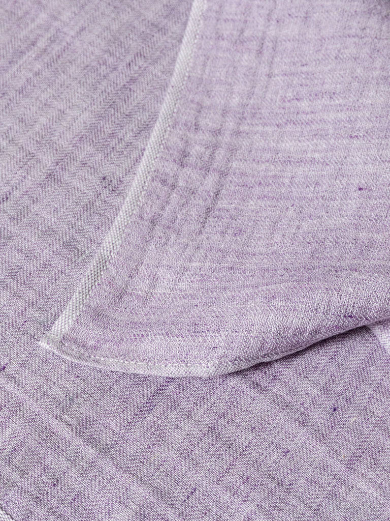 Cotton Linen Kitchen Towel, Purple