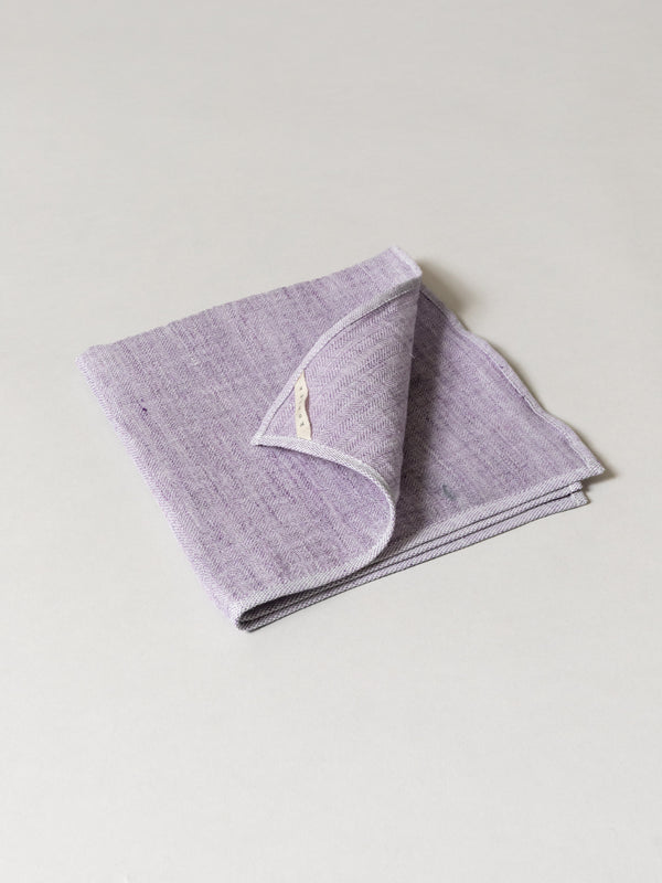 Cotton Linen Kitchen Towel, Purple