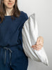 Cotton Pile T-Shirt, Navy