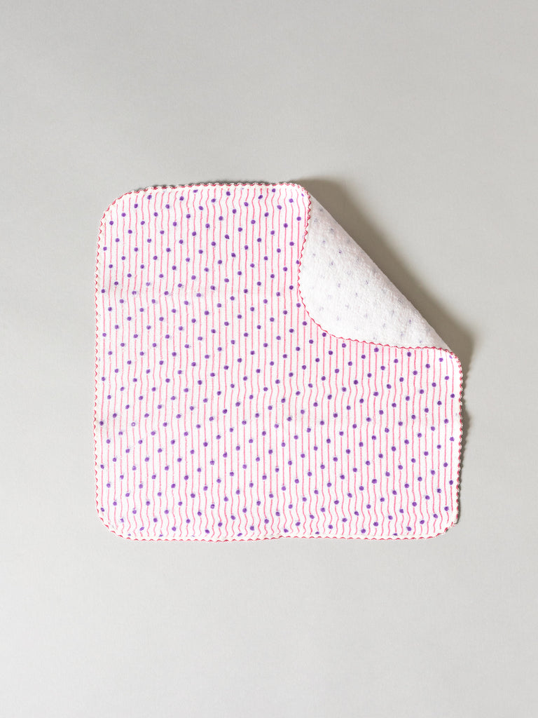 Haikara Little Handkerchief Pattern, Sudare Pink