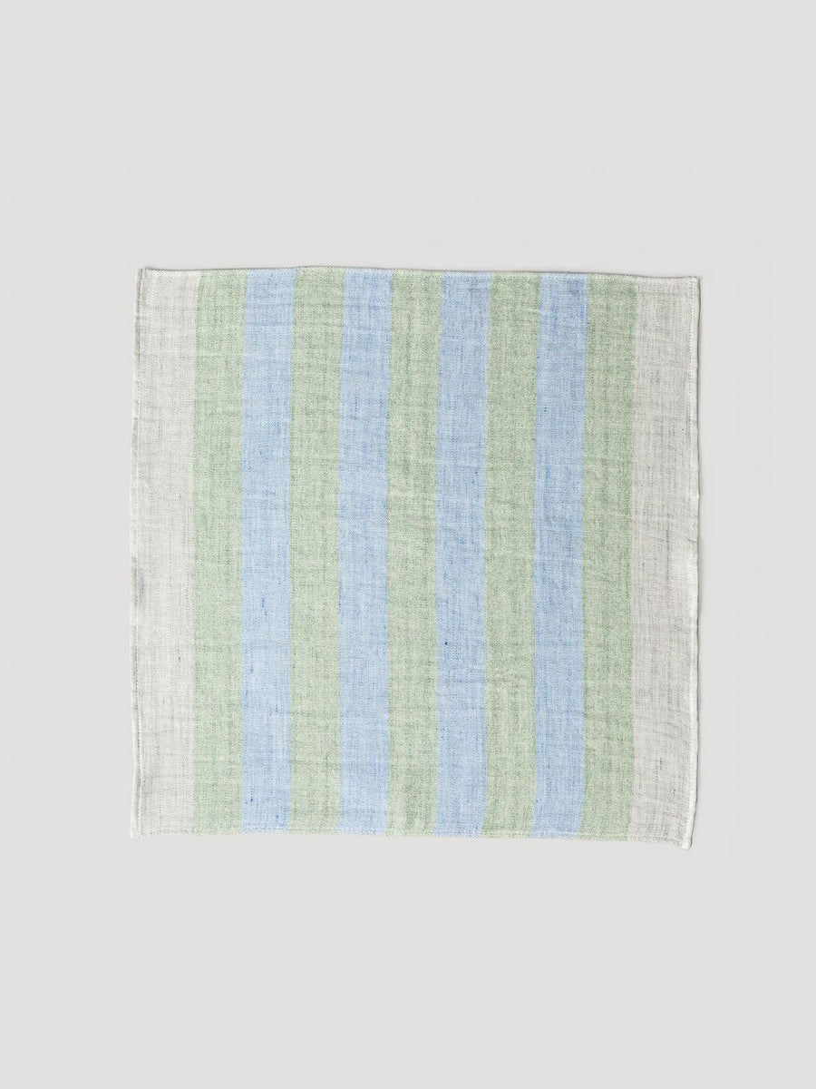 Soft Linen Dish Towel - Blues - Moss & Embers Home Decorum