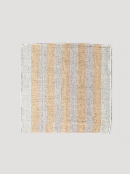 Morihata International Japanese Kitchen Towels in Striped Linen, 3