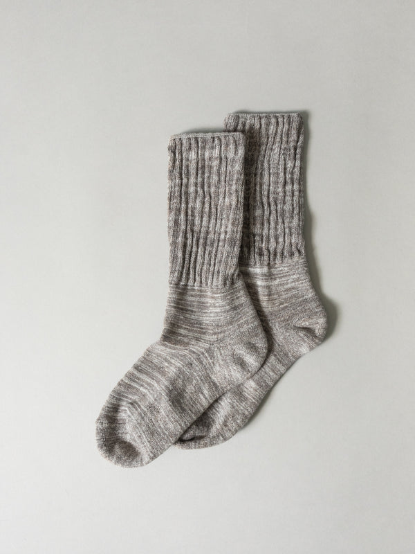 Mekke Socks, Heather Grey