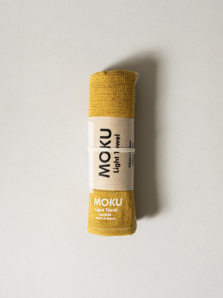 Moku Light Towel, Mustard