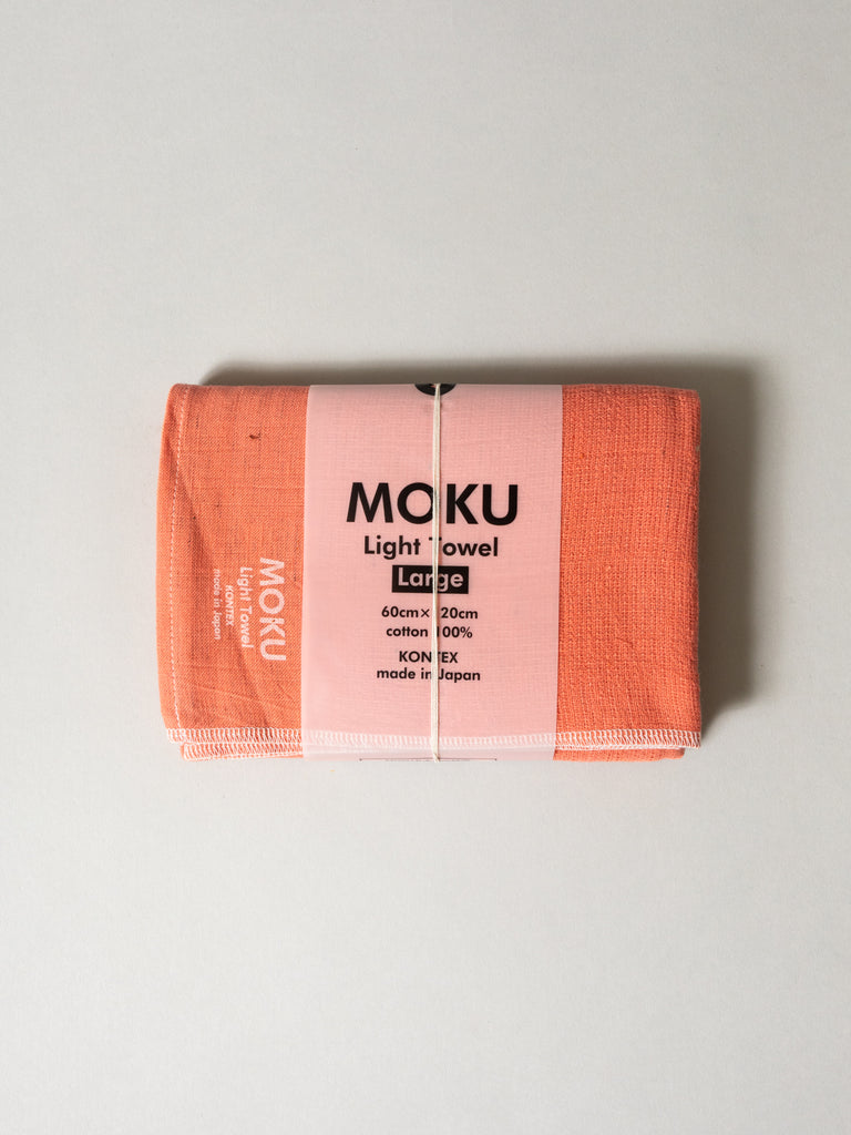 Moku Light Towel, Persimmon