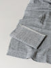 Moku Linen Light Towel, Charcoal