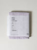 Moku Linen Light Towel, Purple