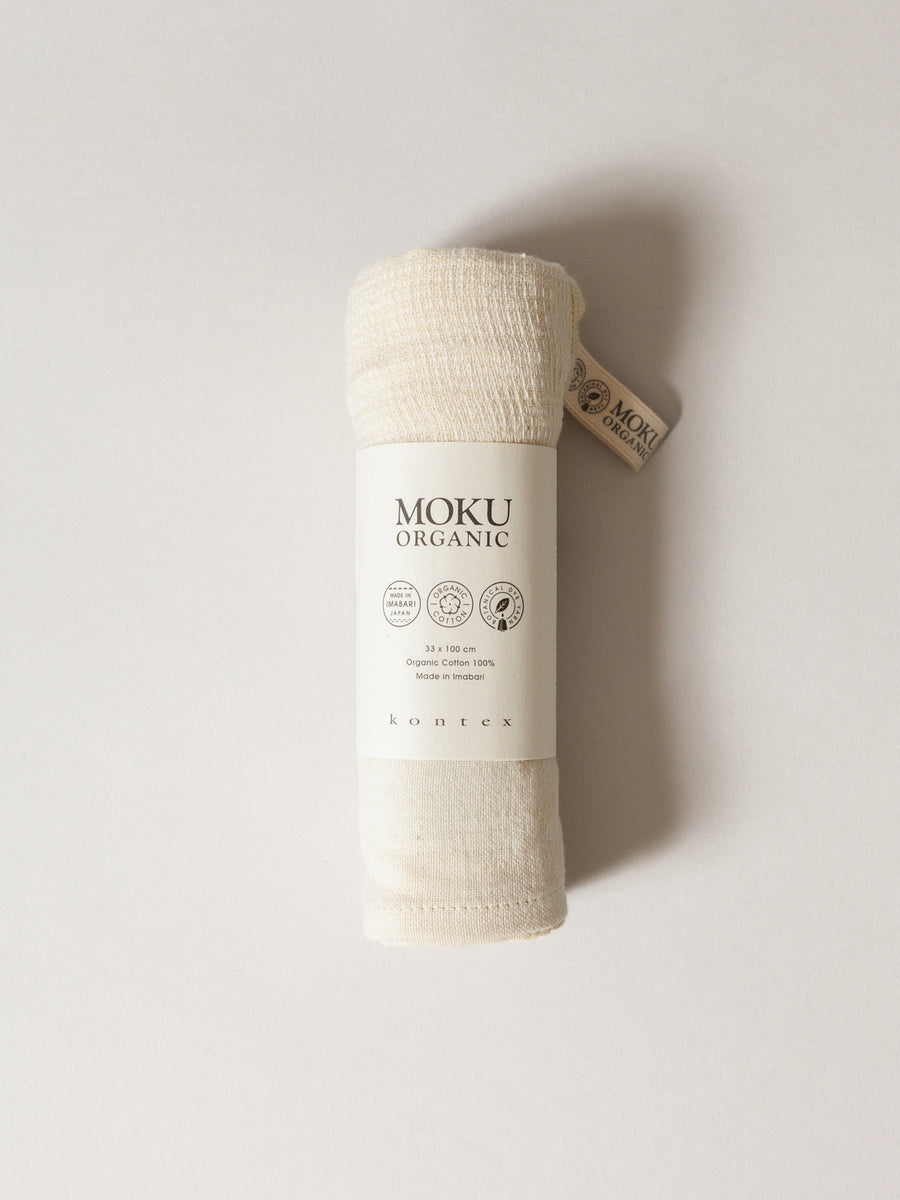 Moku Organic Towel, Matcha | MORIHATA