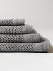 Vintage Waffle Towel, Ice Grey