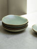 Porcelain Small Plate, Silver Green